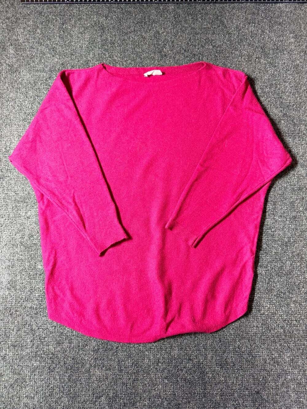 Milano Pink 3/4 Sleeve Knit Top, Size XS